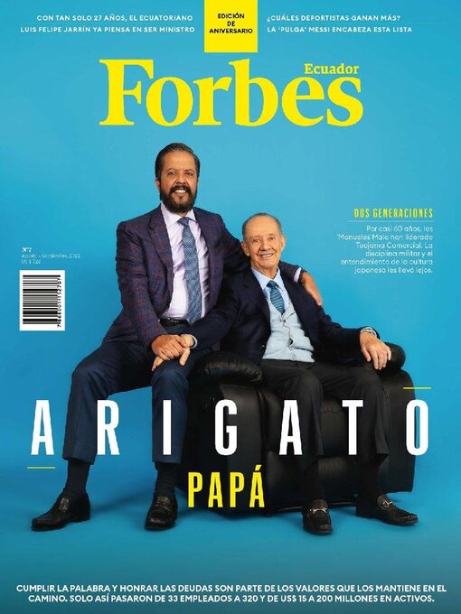 Title details for Forbes Ecuador by Forbes Ecuador - Available